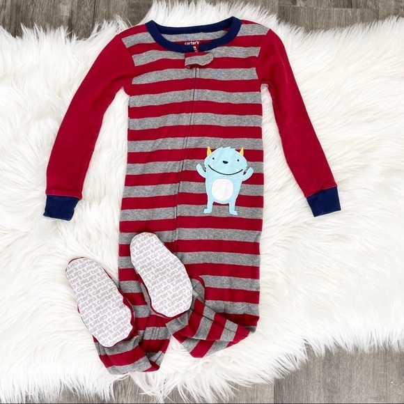 Carter’s Toddler 24 Months Monster Footie Pajamas - Picture 1 of 6